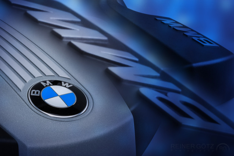 BMW Motorabdeckung